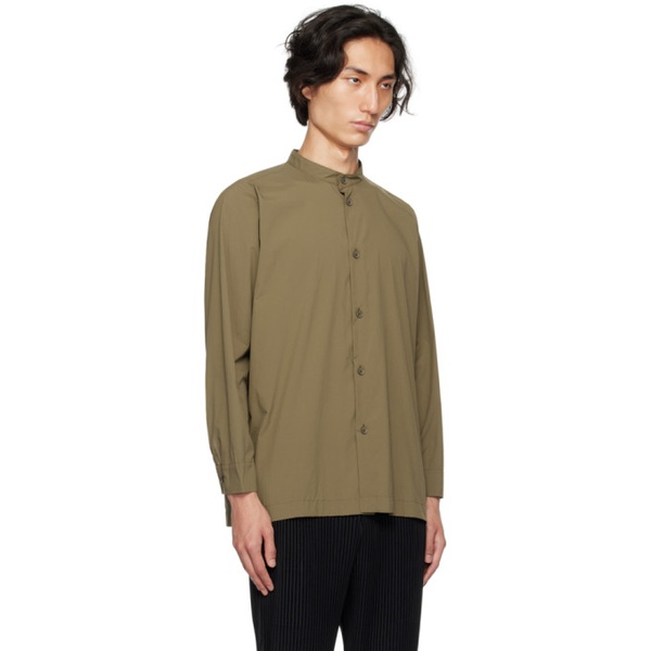  HOMME PLISSEE 이세이 미야케 ISSEY MIYAKE Khaki SL Shirt 232729M192014