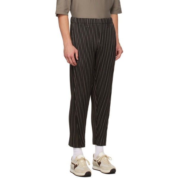  HOMME PLISSEE 이세이 미야케 ISSEY MIYAKE Brown Pleats Trousers 231729M191011