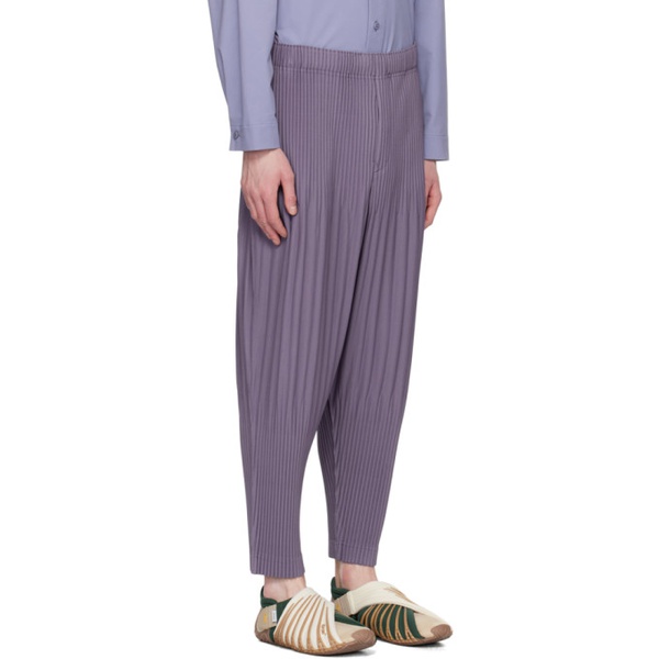  HOMME PLISSEE 이세이 미야케 ISSEY MIYAKE Purple Monthly Color February Trousers 231729M191047