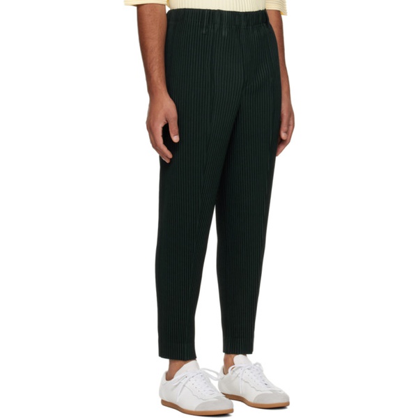  HOMME PLISSEE 이세이 미야케 ISSEY MIYAKE Green Compleat Trousers 241729M191012