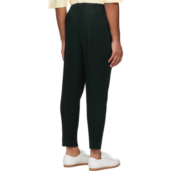  HOMME PLISSEE 이세이 미야케 ISSEY MIYAKE Green Compleat Trousers 241729M191012