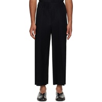 HOMME PLISSEE 이세이 미야케 ISSEY MIYAKE Black Monthly Color October Trousers 241729M191022
