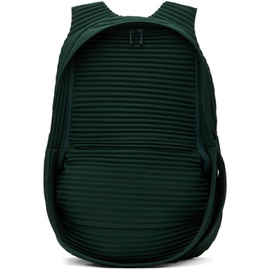 HOMME PLISSEE 이세이 미야케 ISSEY MIYAKE Green Pleats Daypack Backpack 241729M166000