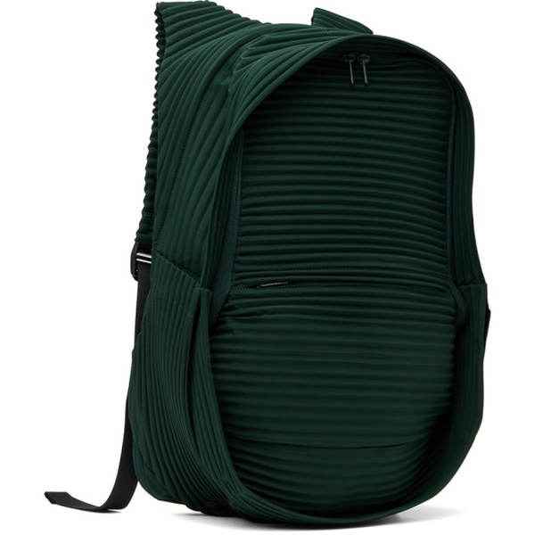  HOMME PLISSEE 이세이 미야케 ISSEY MIYAKE Green Pleats Daypack Backpack 241729M166000