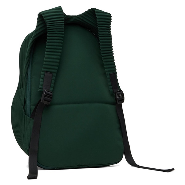  HOMME PLISSEE 이세이 미야케 ISSEY MIYAKE Green Pleats Daypack Backpack 241729M166000
