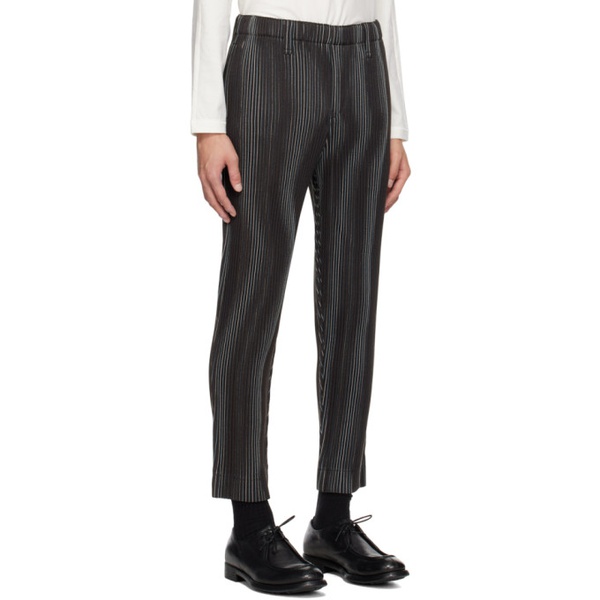  HOMME PLISSEE 이세이 미야케 ISSEY MIYAKE Brown Pleats Trousers 241729M191007