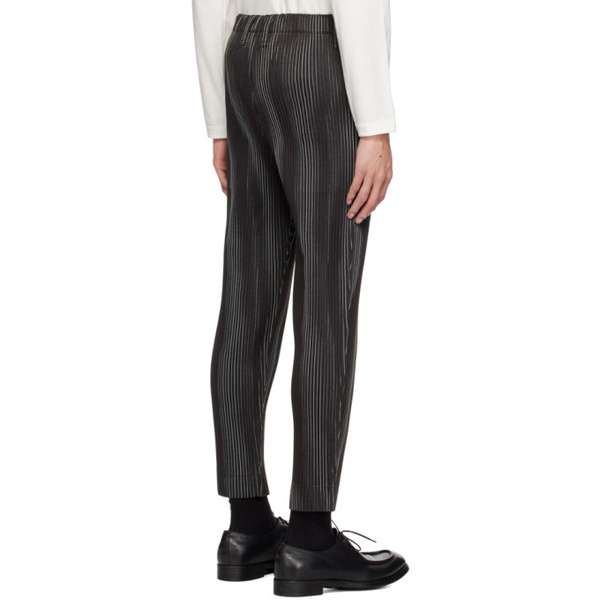  HOMME PLISSEE 이세이 미야케 ISSEY MIYAKE Brown Pleats Trousers 241729M191007