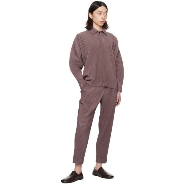  HOMME PLISSEE 이세이 미야케 ISSEY MIYAKE Purple Monthly Color January Polo 241729M212003