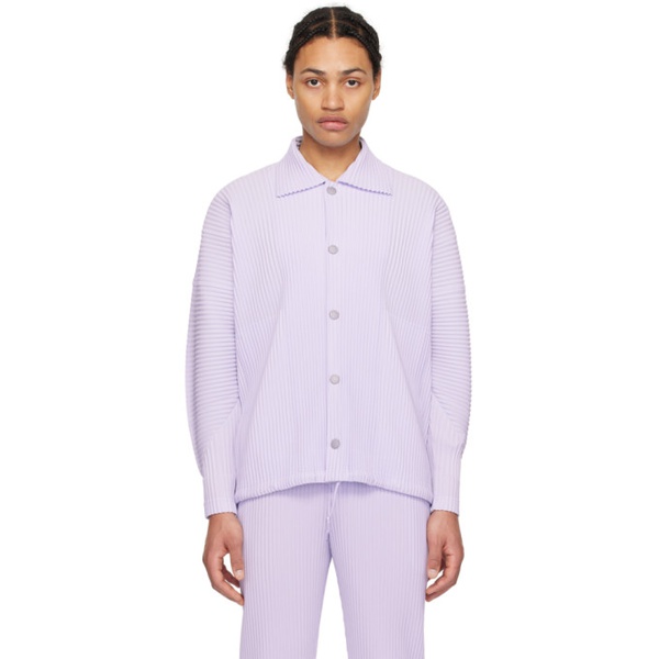  HOMME PLISSEE 이세이 미야케 ISSEY MIYAKE Purple Monthly Color February Jacket 241729M180019