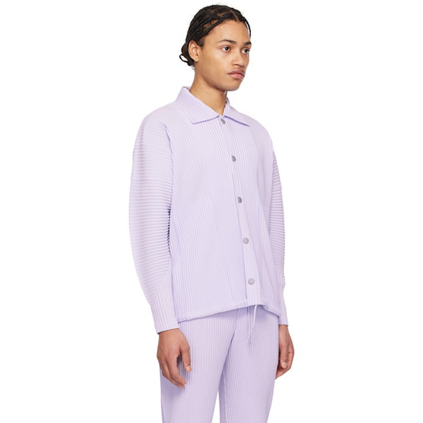  HOMME PLISSEE 이세이 미야케 ISSEY MIYAKE Purple Monthly Color February Jacket 241729M180019