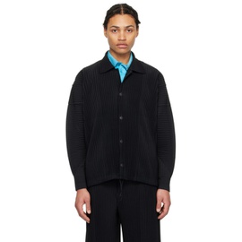 HOMME PLISSEE 이세이 미야케 ISSEY MIYAKE Black Monthly Color February Jacket 241729M180021