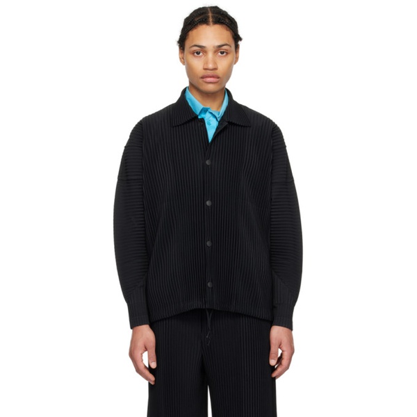  HOMME PLISSEE 이세이 미야케 ISSEY MIYAKE Black Monthly Color February Jacket 241729M180021