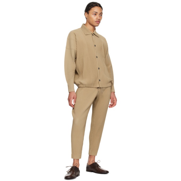  HOMME PLISSEE 이세이 미야케 ISSEY MIYAKE Beige Monthly Color February Jacket 241729M180022