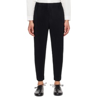 HOMME PLISSEE 이세이 미야케 ISSEY MIYAKE Black Monthly Color February Trousers 241729M191061