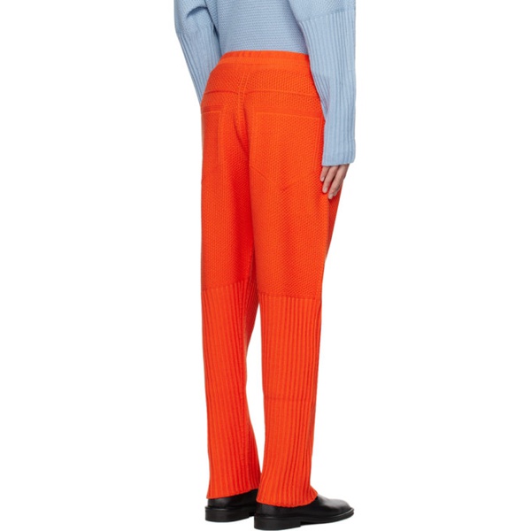  HOMME PLISSEE 이세이 미야케 ISSEY MIYAKE Orange Rustic Sweatpants 232729M190001