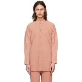 HOMME PLISSEE 이세이 미야케 ISSEY MIYAKE Pink Monthly Color March Shirt 241729M192013