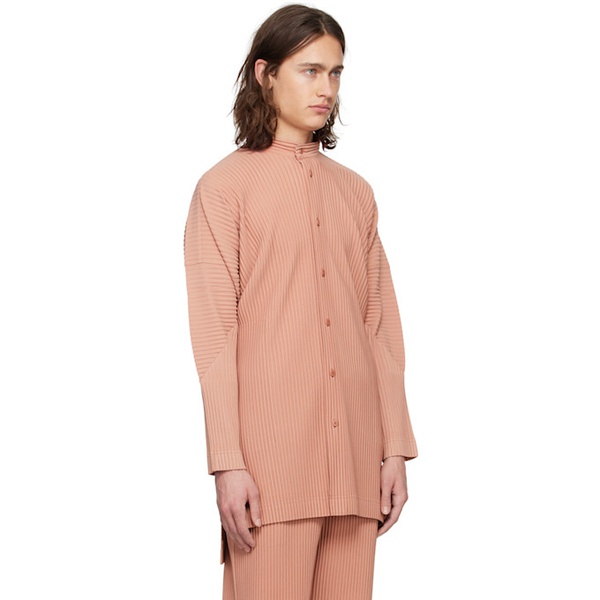  HOMME PLISSEE 이세이 미야케 ISSEY MIYAKE Pink Monthly Color March Shirt 241729M192013