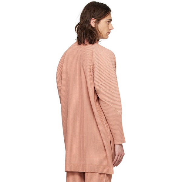  HOMME PLISSEE 이세이 미야케 ISSEY MIYAKE Pink Monthly Color March Shirt 241729M192013