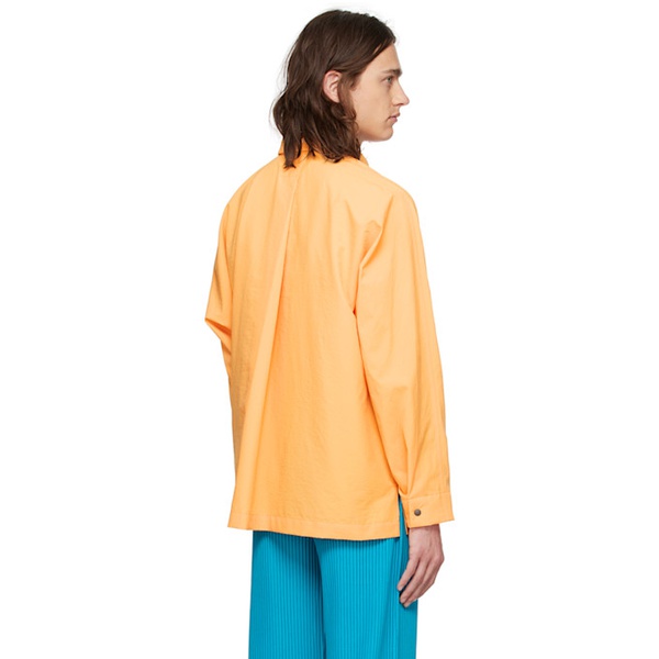  HOMME PLISSEE 이세이 미야케 ISSEY MIYAKE Orange Verso Shirt 241729M192009