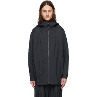 HOMME PLISSEE 이세이 미야케 ISSEY MIYAKE Black Cascade Jacket 241729M180018