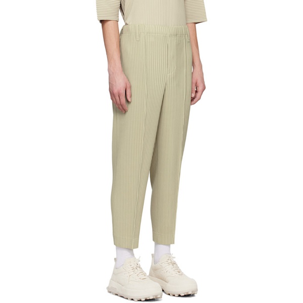  HOMME PLISSEE 이세이 미야케 ISSEY MIYAKE Taupe Compleat Trousers 241729M191041