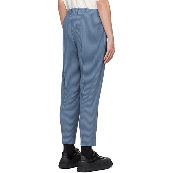  HOMME PLISSEE 이세이 미야케 ISSEY MIYAKE Blue Compleat Trousers 241729M191042