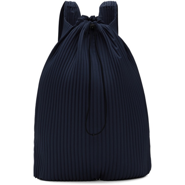  HOMME PLISSEE 이세이 미야케 ISSEY MIYAKE Navy Pocket 1 Backpack 241729M166004