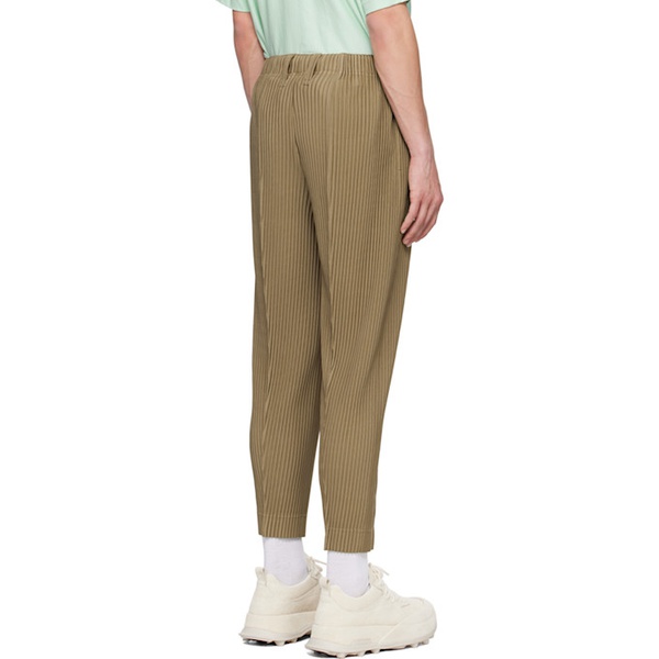  HOMME PLISSEE 이세이 미야케 ISSEY MIYAKE Beige Compleat Trousers 241729M191044