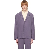 HOMME PLISSEE 이세이 미야케 ISSEY MIYAKE Purple Tailored Pleats 1 Blazer 231729M195016