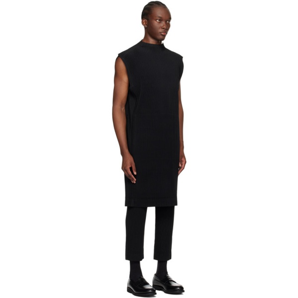  HOMME PLISSEE 이세이 미야케 ISSEY MIYAKE Black Monthly Color April Tank Top 241729M214013