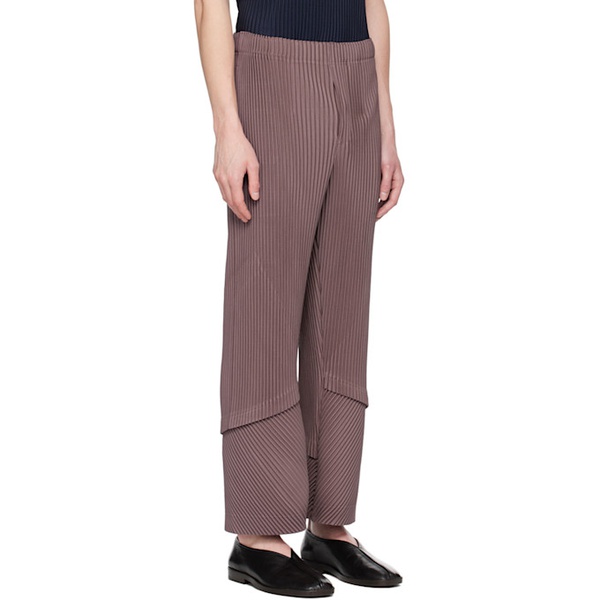  HOMME PLISSEE 이세이 미야케 ISSEY MIYAKE Purple Aerial Trousers 242729M191015