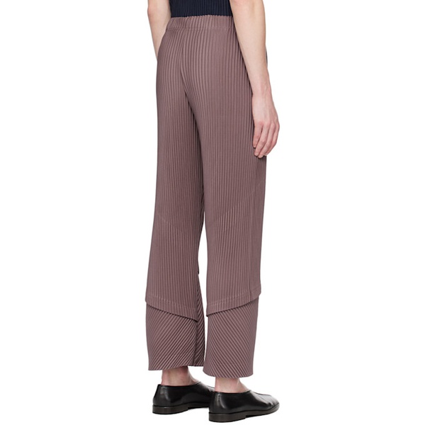  HOMME PLISSEE 이세이 미야케 ISSEY MIYAKE Purple Aerial Trousers 242729M191015