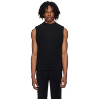 HOMME PLISSEE 이세이 미야케 ISSEY MIYAKE Black Monthly Color May Tank Top 242729M214013