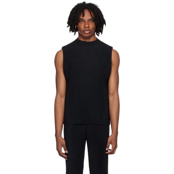  HOMME PLISSEE 이세이 미야케 ISSEY MIYAKE Black Monthly Color May Tank Top 242729M214013