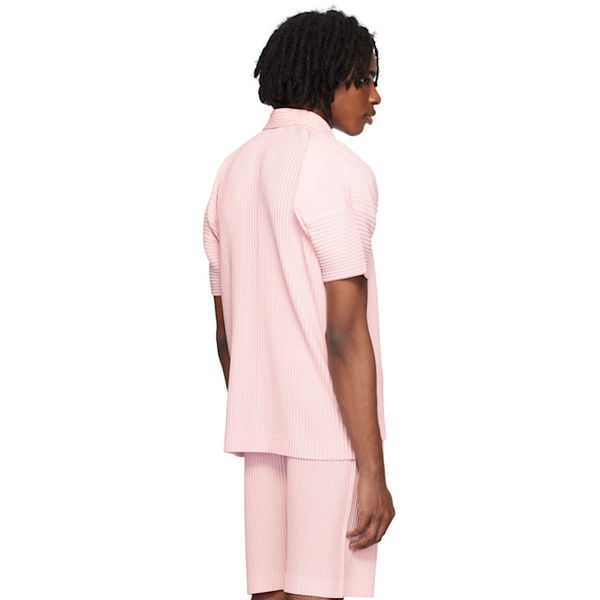  HOMME PLISSEE 이세이 미야케 ISSEY MIYAKE Pink Monthly Color May Polo 242729M212003