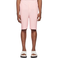 HOMME PLISSEE 이세이 미야케 ISSEY MIYAKE Pink Monthly Color May Shorts 242729M193010