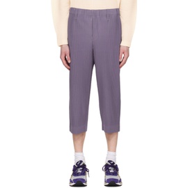 HOMME PLISSEE 이세이 미야케 ISSEY MIYAKE Purple Tailored Pleats 1 Trousers 231729M191053