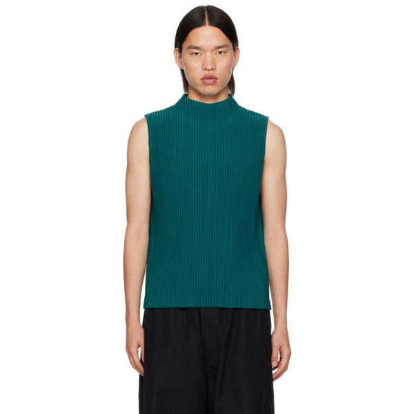 HOMME PLISSEE 이세이 미야케 ISSEY MIYAKE Green Monthly Color May Tank Top 242729M214010
