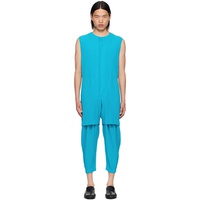 HOMME PLISSEE 이세이 미야케 ISSEY MIYAKE Blue Colorful Pleats Jumpsuit 242729M193000
