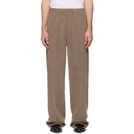 HOPE Taupe Wind Elastic Trousers 241995M191001