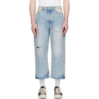 HOPE Blue Cropped Jeans 241995M186008