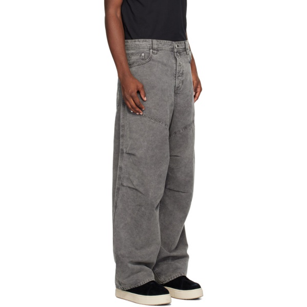  HOPE Gray Cave Trousers 232995M191004
