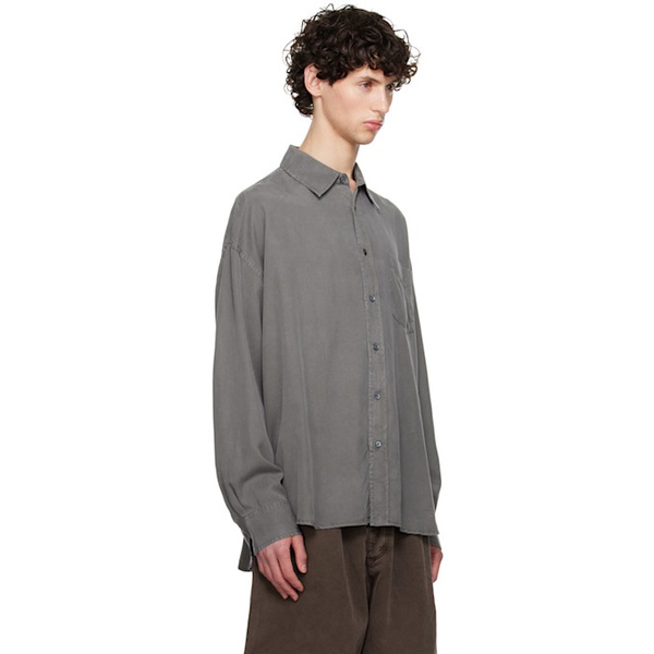  HOPE Gray Wide Fit Shirt 242995M192000