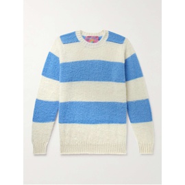 HOWLIN Shaggy Bear Striped Brushed-Wool Sweater 1647597323928671
