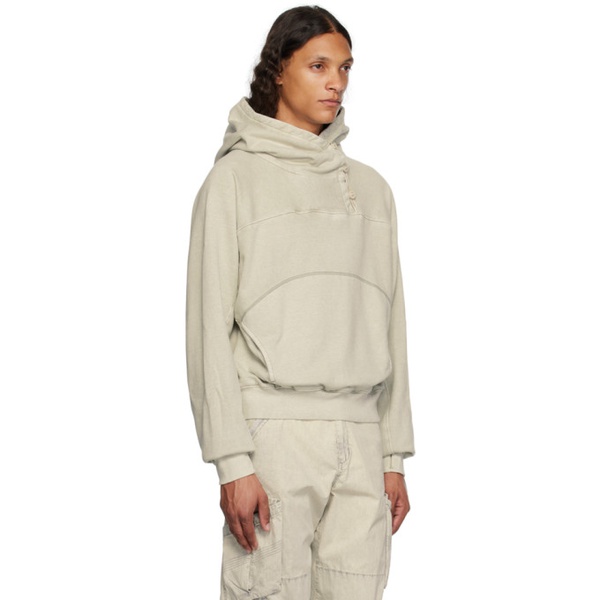  혜인서 HYEIN SEO 오프화이트 Off-White Button Hoodie 232429M202001