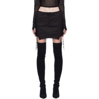 혜인서 HYEIN SEO Black Laced Miniskirt 232429F090004