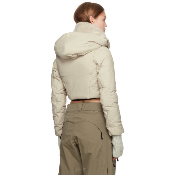  혜인서 HYEIN SEO Beige Insulated Jacket & Vest Set 232429F063005