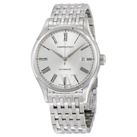Hamilton MEN'S Timeless Classic Brushed and Polished Stainless Steel Silver Dial H39515154