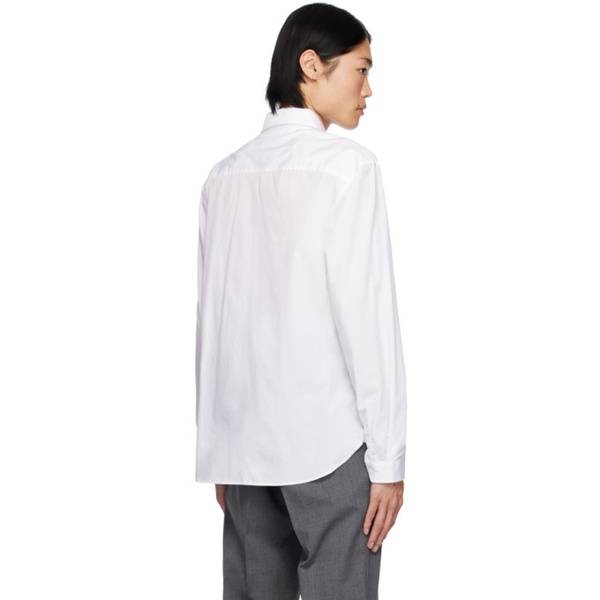  한 코펜하겐 Han Kjobenhavn White Regular Fit Shirt 241827M192005