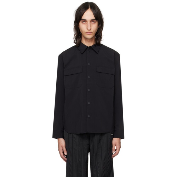  한 코펜하겐 Han Kjobenhavn Black Long Sleeve Shirt 241827M192009